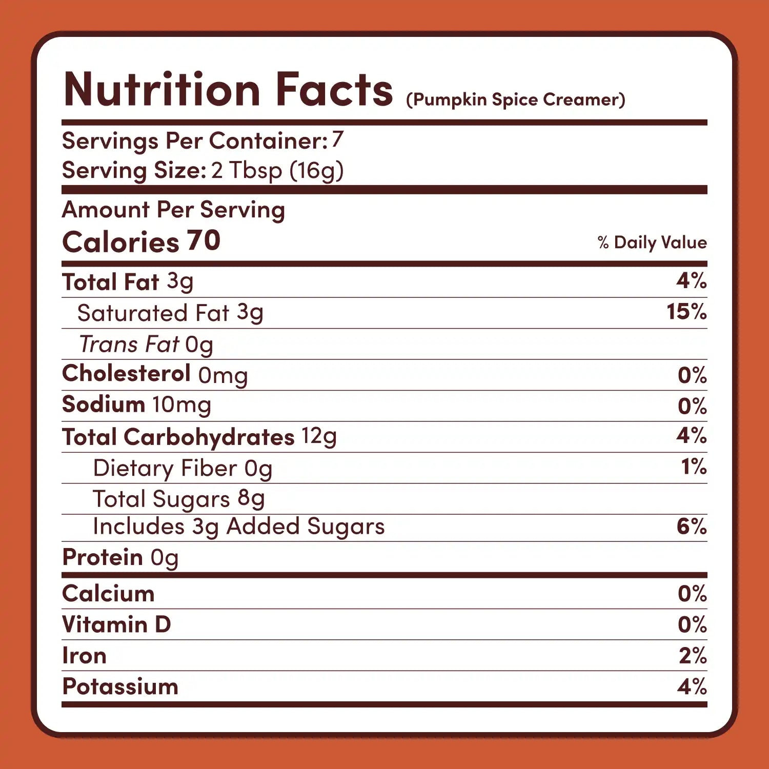 Pumpkin Spice Superfood Creamer Add-On (SPECIAL PRICING) V9