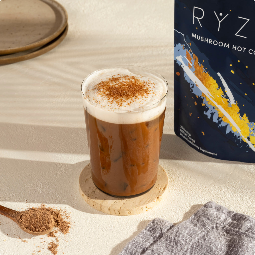 RYZE Nighttime Mushroom Cocoa Starter Bag S7