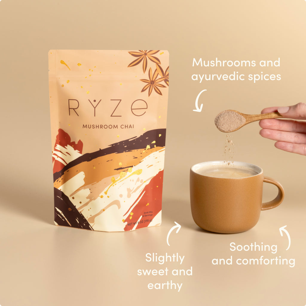RYZE Mushroom Chai Starter Bag X7