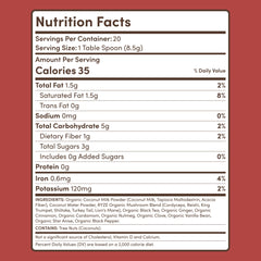 RYZE Mushroom Chai — Organic Instant Chai with Reishi & Organic Black Tea, 20 Servings A8