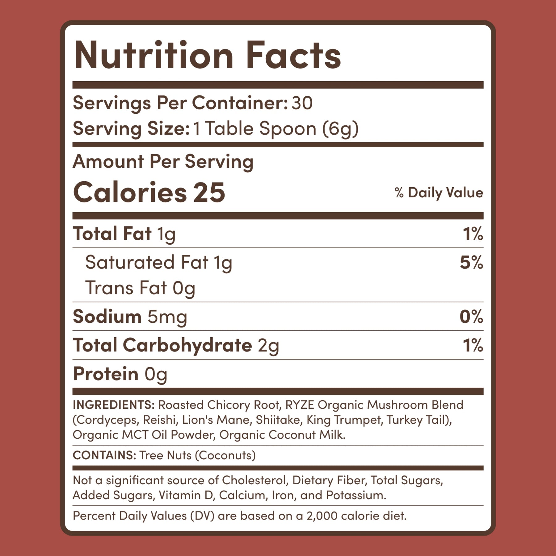 Mushroom Chicory (30 Servings) O5