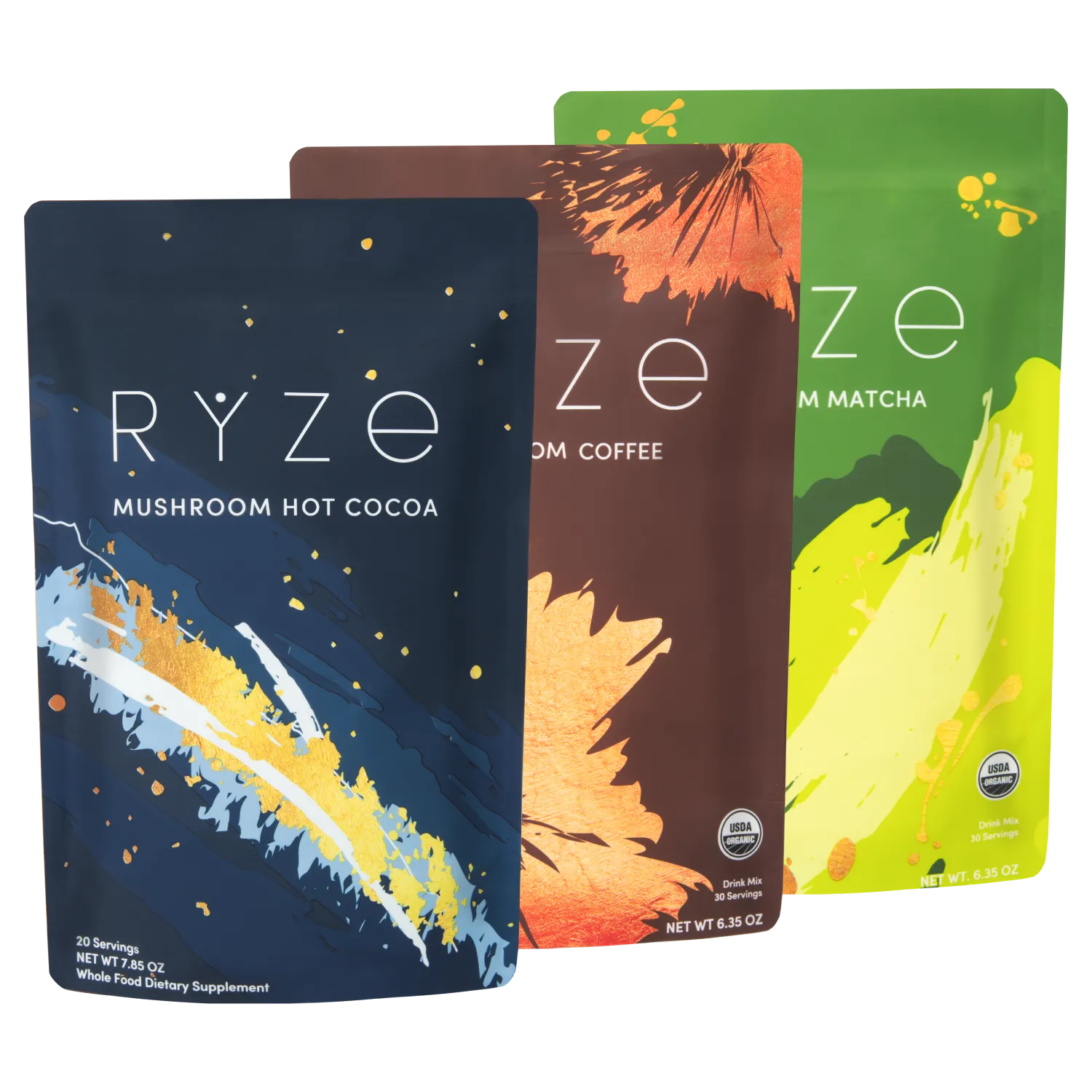 Ultimate Day + Night Bundle: Coffee + Matcha + Cocoa Z9