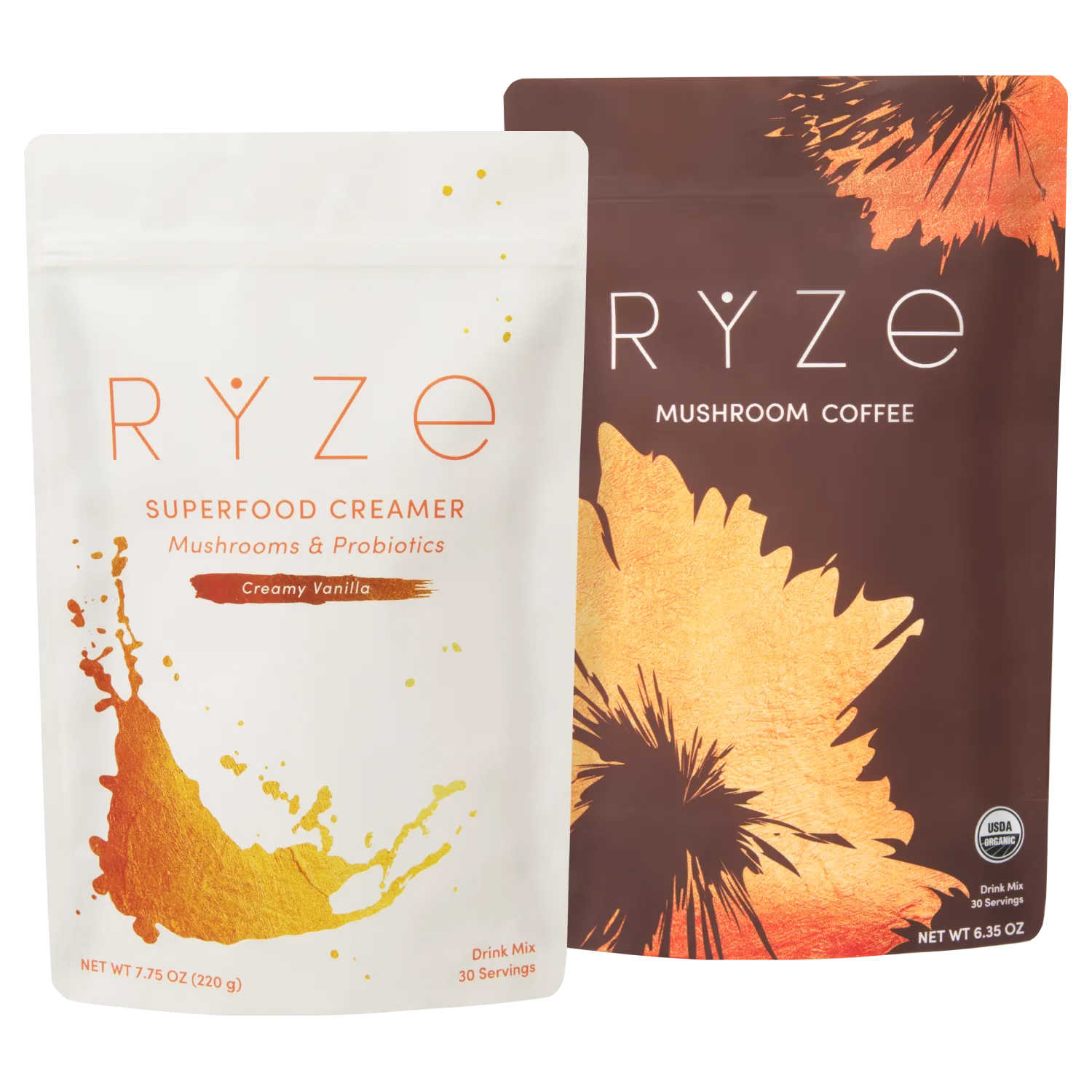 RYZE n Shine Bundle: Coffee + Creamer X7