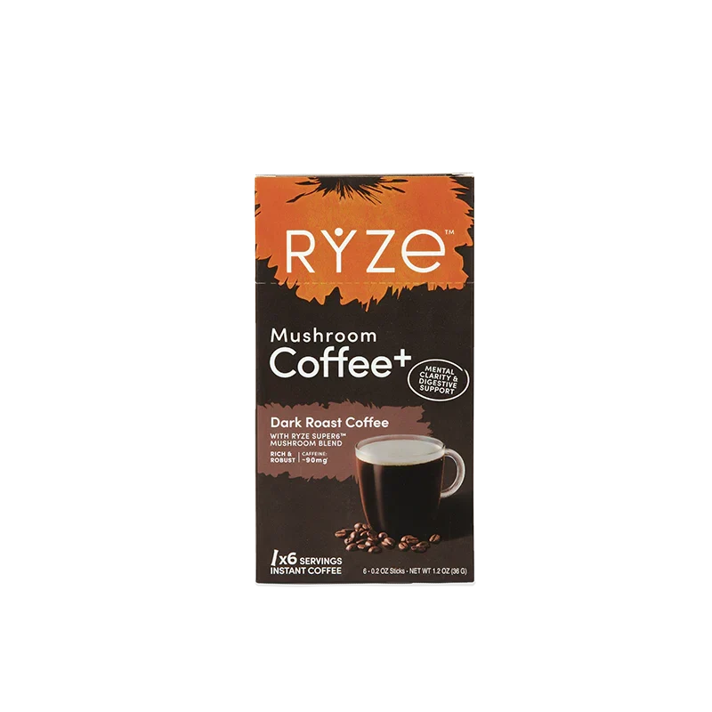 Dark Roast Mushroom Coffee Carton T3