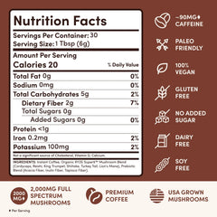 Mushroom Coffee Dark Roast (30 Servings) I7