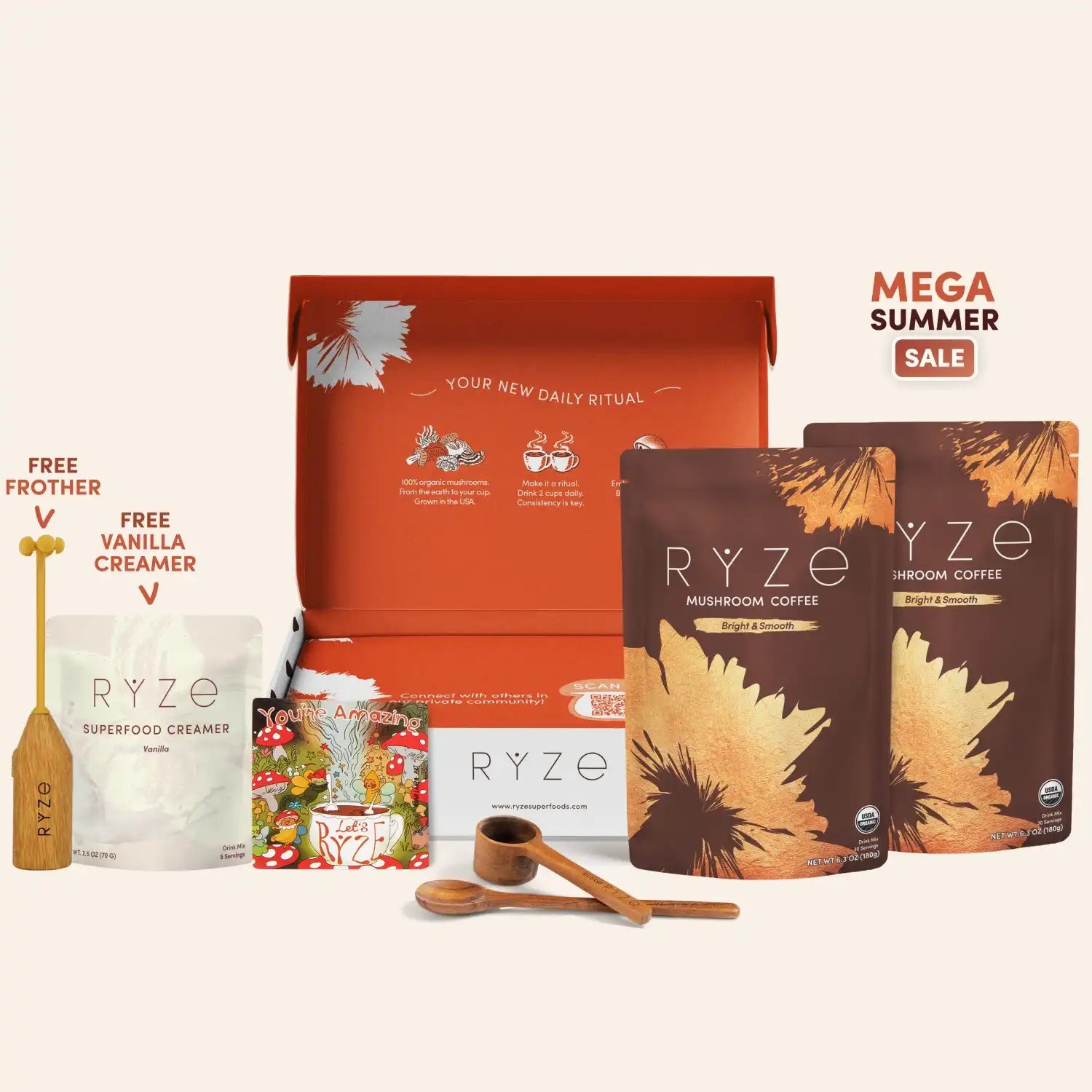 Mushroom Coffee Starter Kit (60 servings) P5
