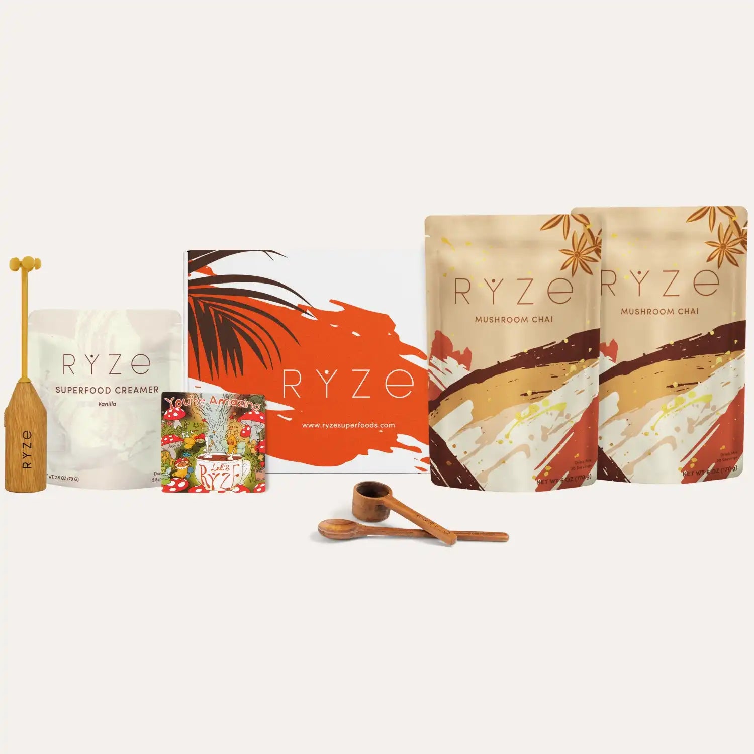 Mushroom Chai Starter Kit (40 Servings) S0