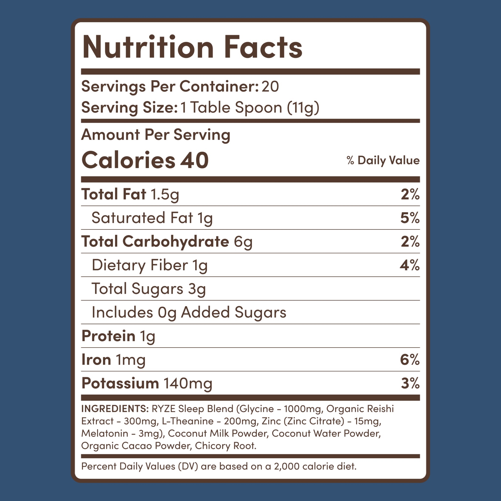 Mushroom Hot Cocoa (20 servings) J3