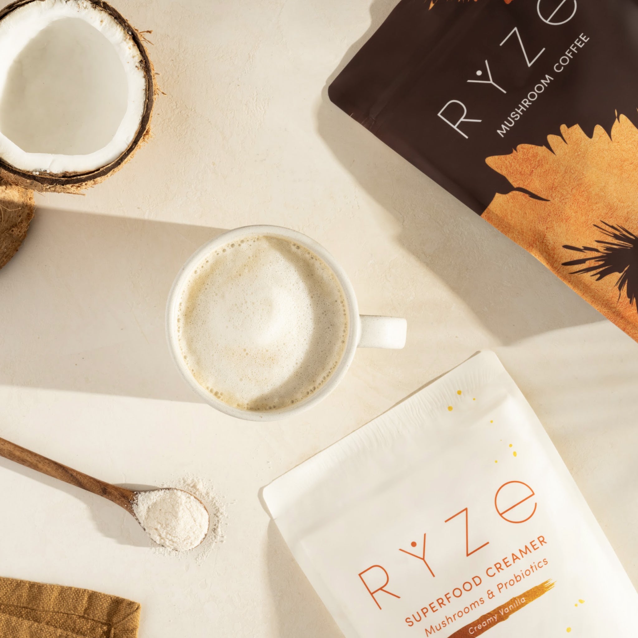 Vanilla + Mocha Superfood Creamer P8