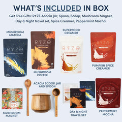 RYZE Ritual Set: Cocoa + Coffee U8
