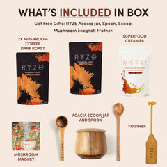 Mushroom Coffee Ritual Set Y6