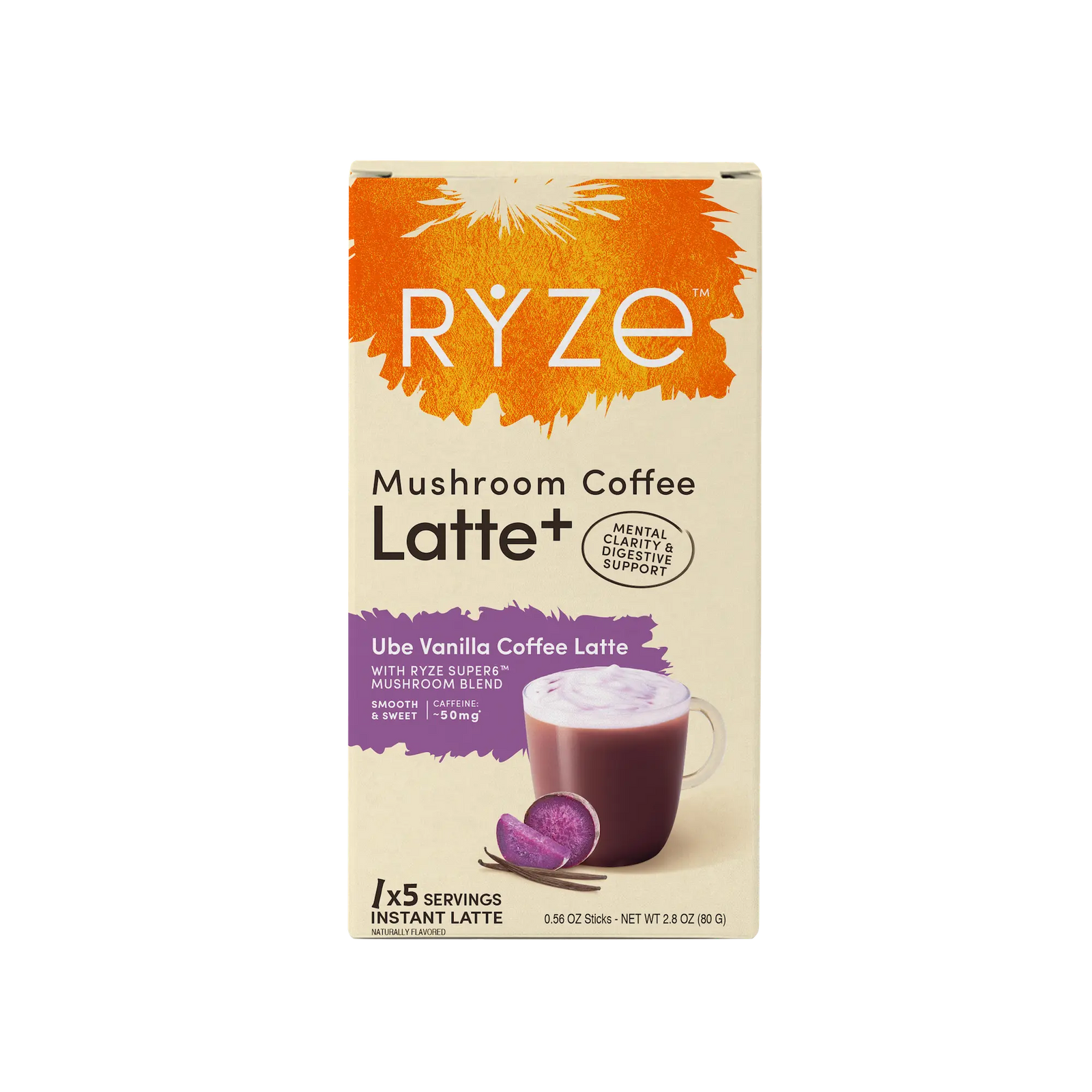 Ube Vanilla Coffee Latte Carton S2