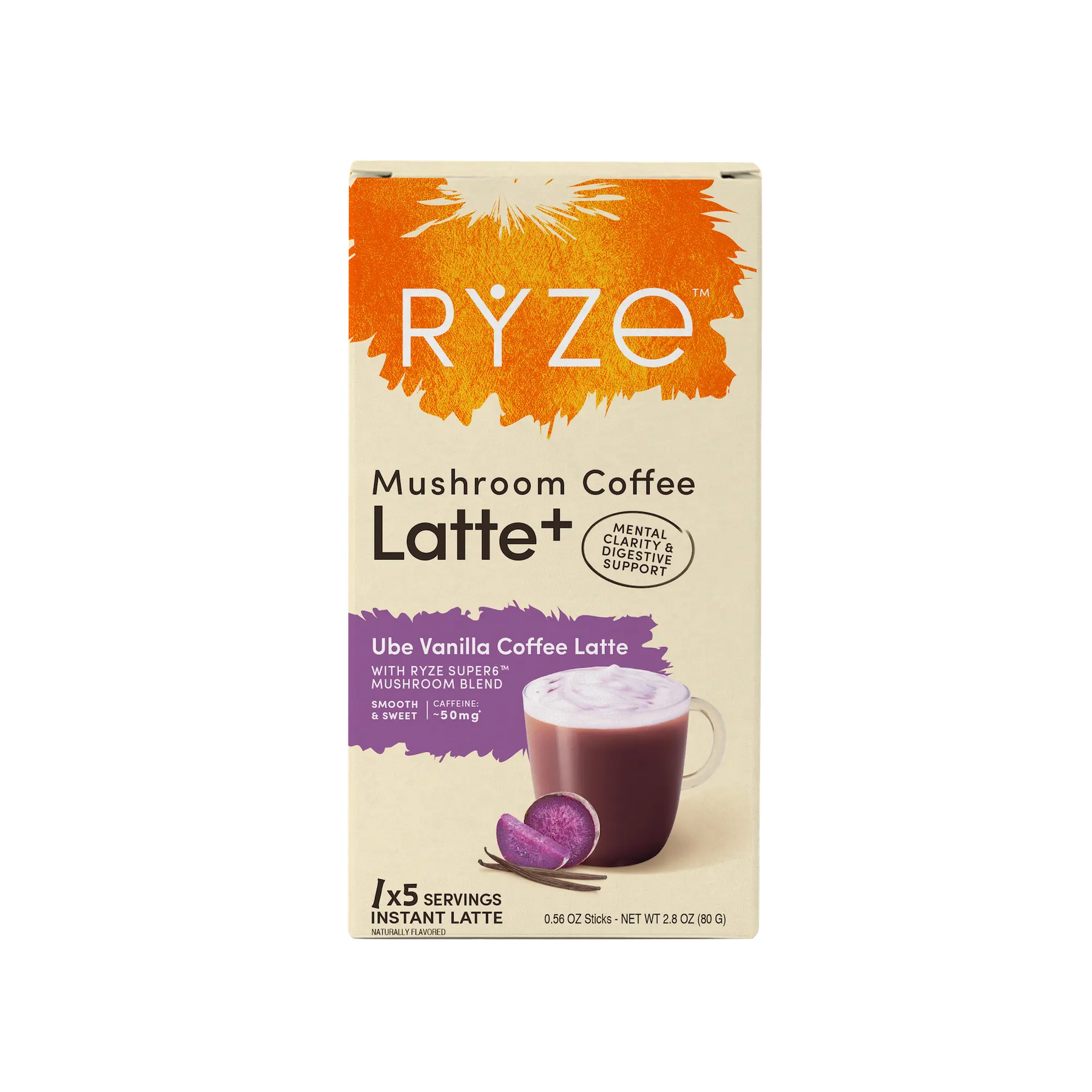 Ube Vanilla Coffee Latte Carton S2