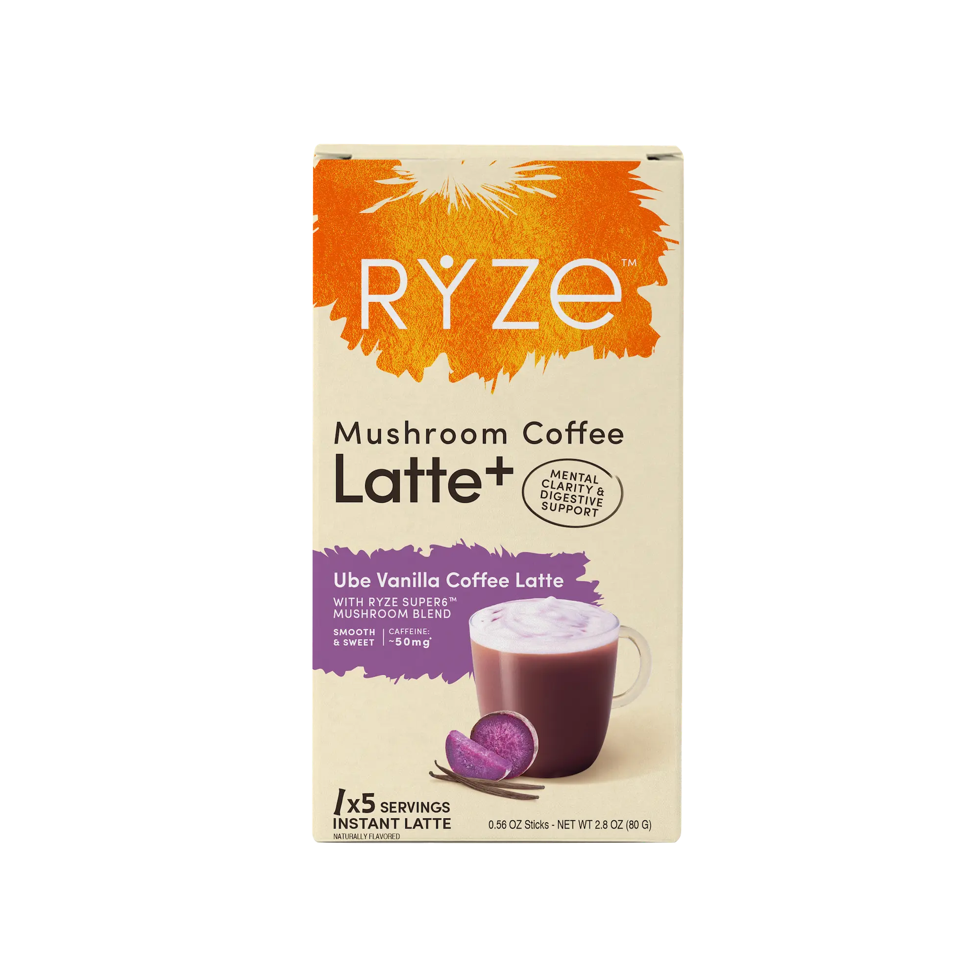 Ube Vanilla Coffee Latte Carton S2