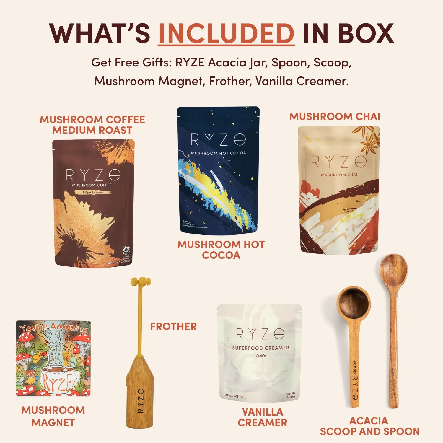 Ultimate Elevate + Unwind Bundle (Chai + Coffee + Cocoa) A9