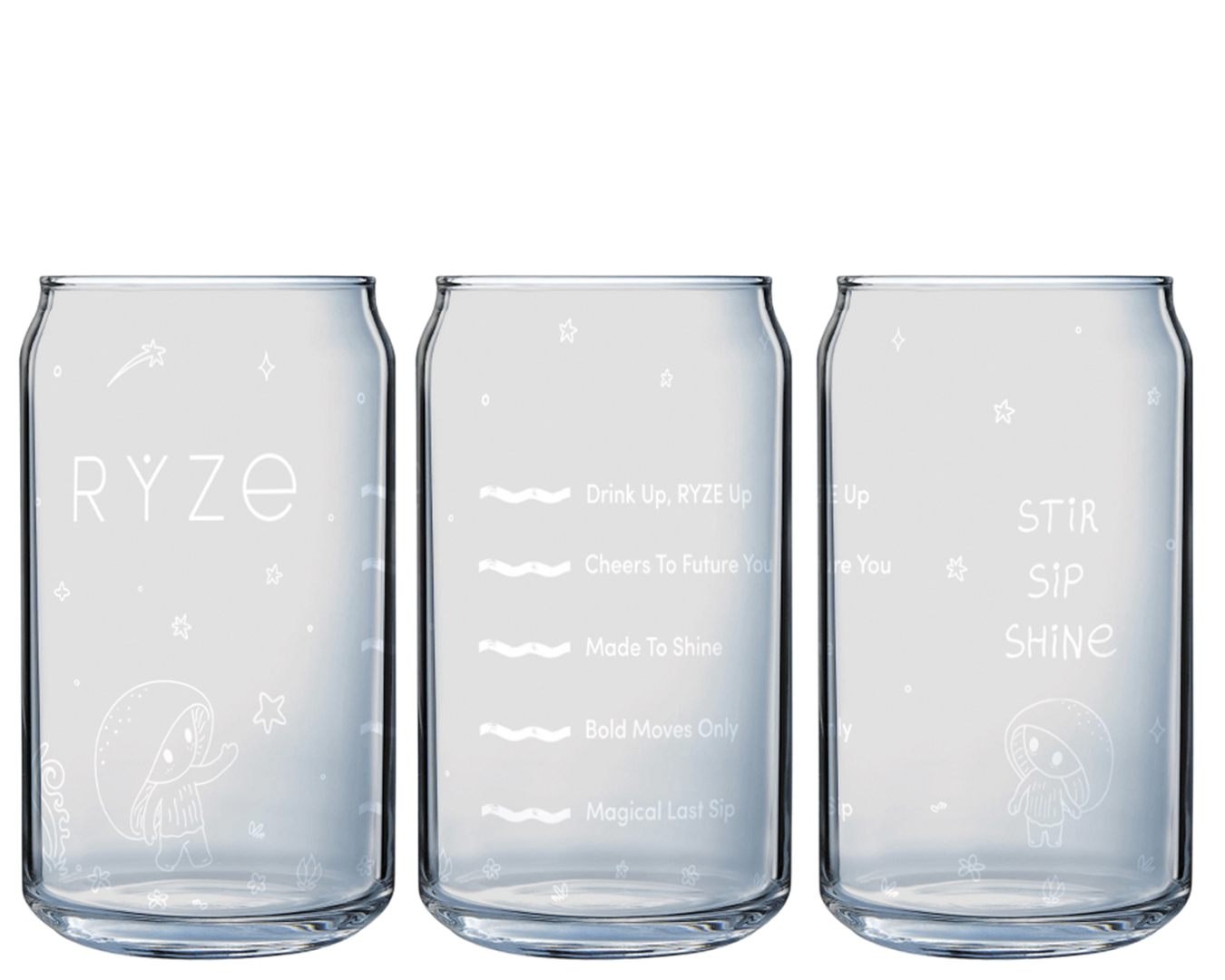 Iced Coffee Glass P7