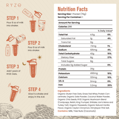 Mushroom Overnight Oats Pack (28 Servings) U7