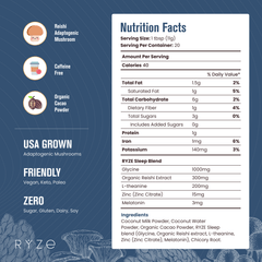RYZE Hot Cocoa - with 6 Sleep Superfoods to Help Fall Asleep and Stay Asleep S2