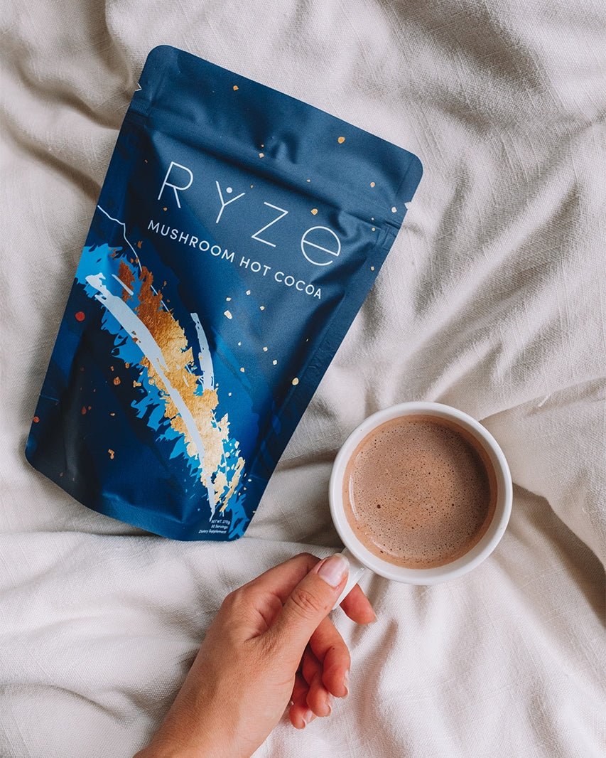 Try our Mushroom Hot Cocoa 50% OFF! G8